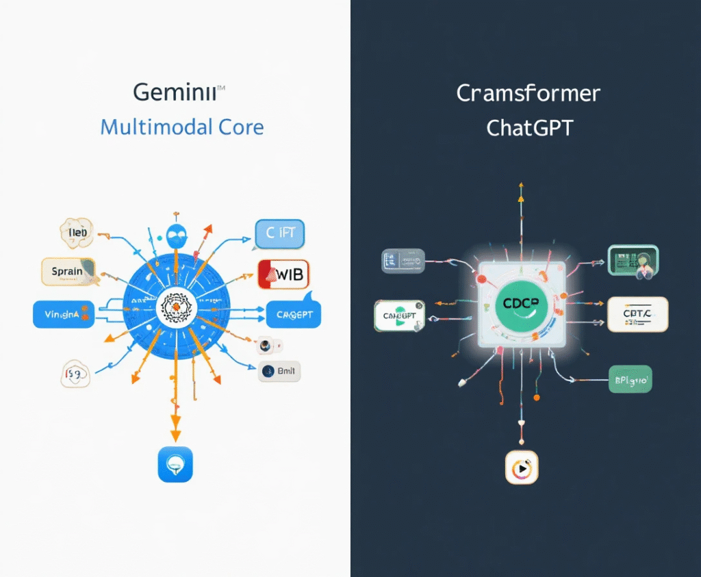 Google Gemini vs ChatGPT comparison for AI education and research in 2026