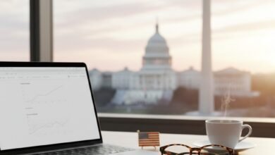 Legal pathways for working as a freelancer in the USA in 2026, featuring O-1 and E-2 visa documentation and US business registration icons.