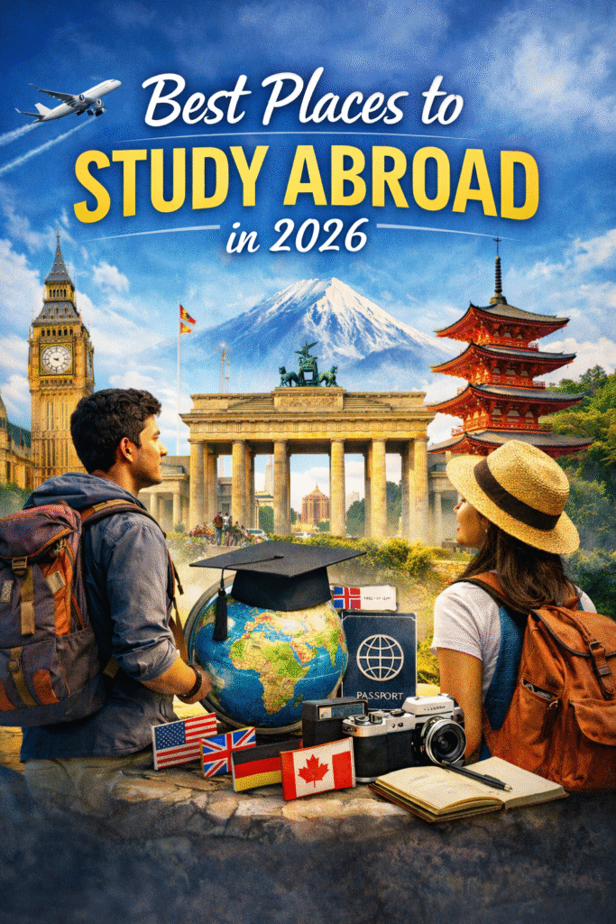 10 Best Places to Study Abroad in 2026 (Low Tuition & High Jobs)