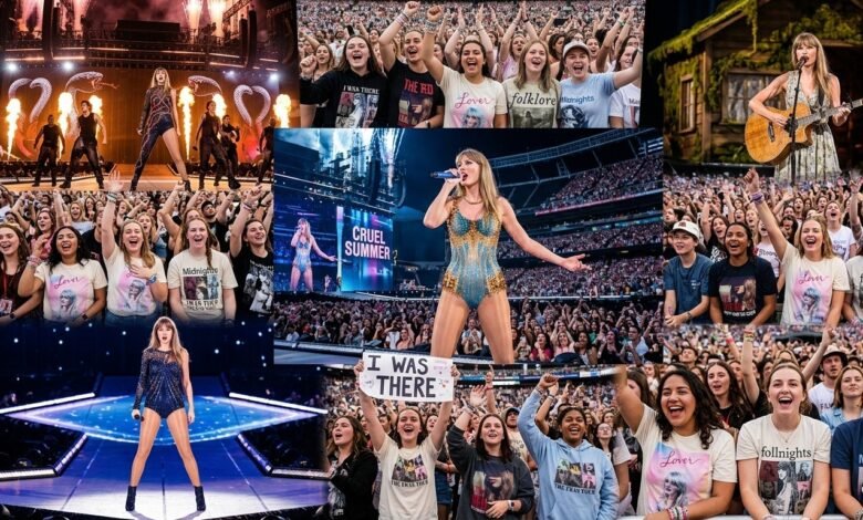 Taylor Swift Eras Tour apparel and fan merchandise global impact.