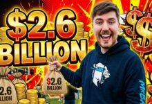 alt="MrBeast net worth 2026 — Jimmy Donaldson smiling with $2.6 billion empire"