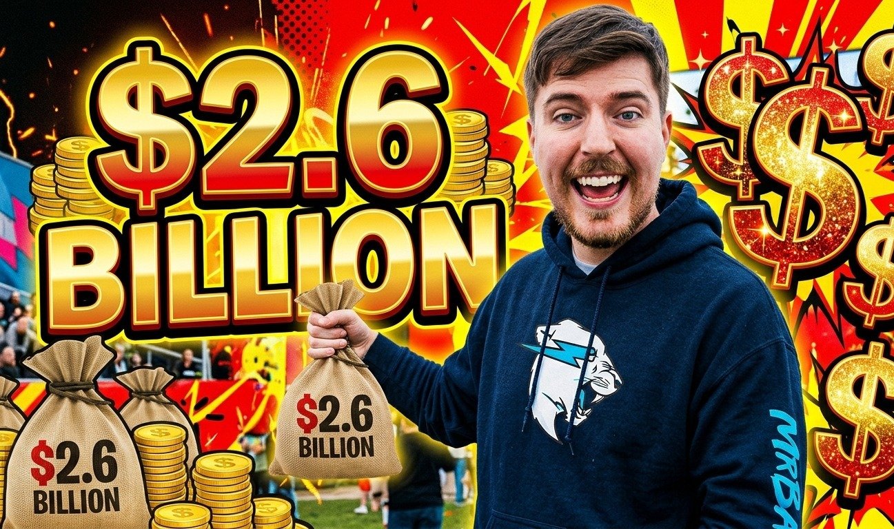 MrBeast Net WorthWorth 2026: The Shocking $2.6B Journey From YouTube to