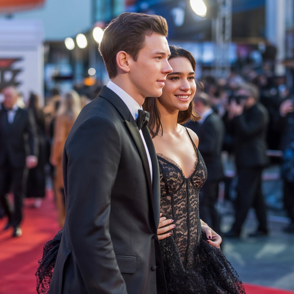Dua Lipa and fiancé Callum Turner at a public event 2026 - Personal life and net worth comparison