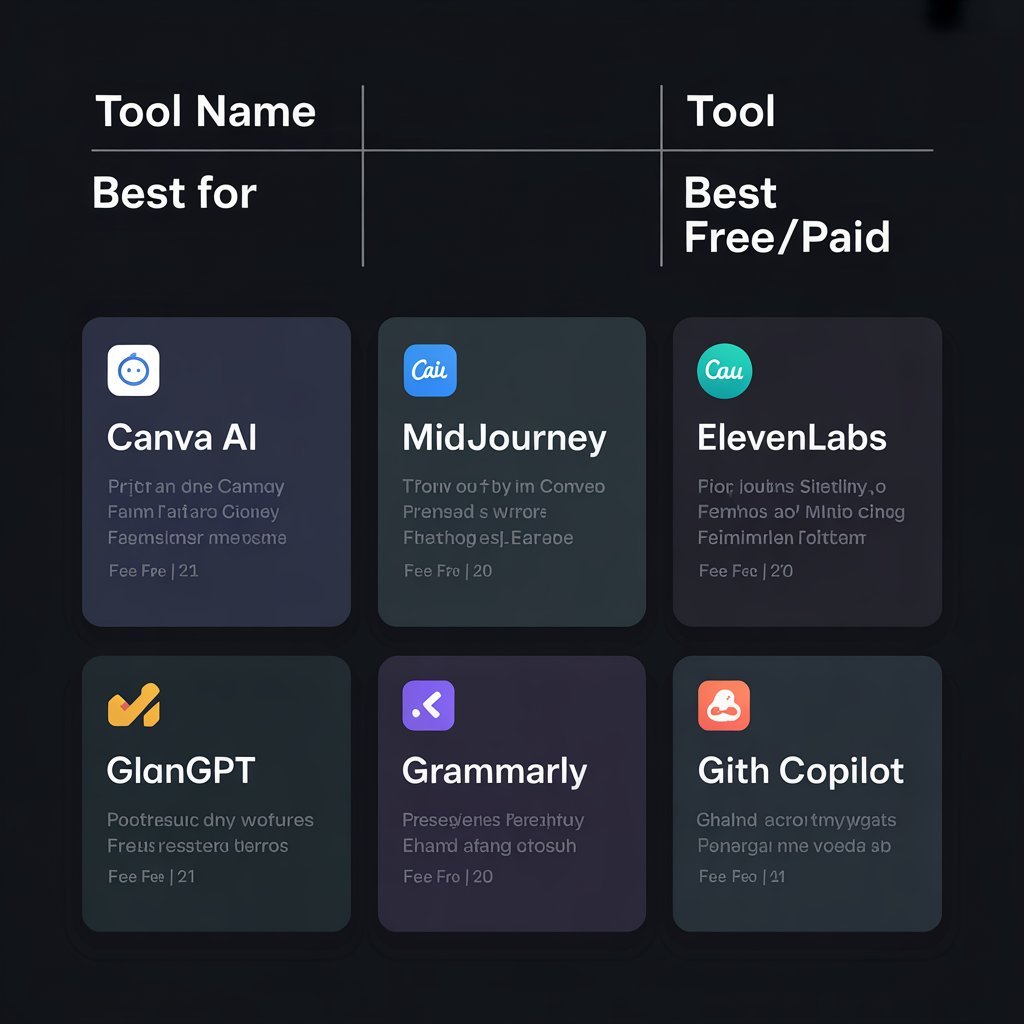 AI tools comparison for Fiverr sellers 2026 free and paid