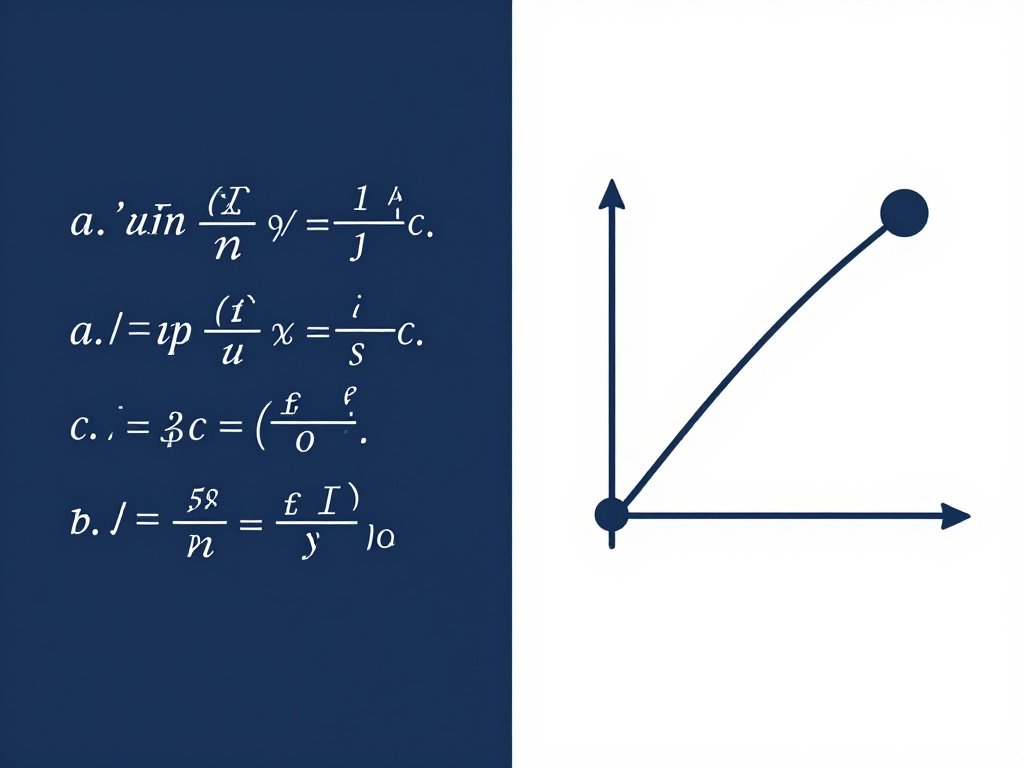 Split screen comparison of math equations and physics kinematics problem solved by AI tools