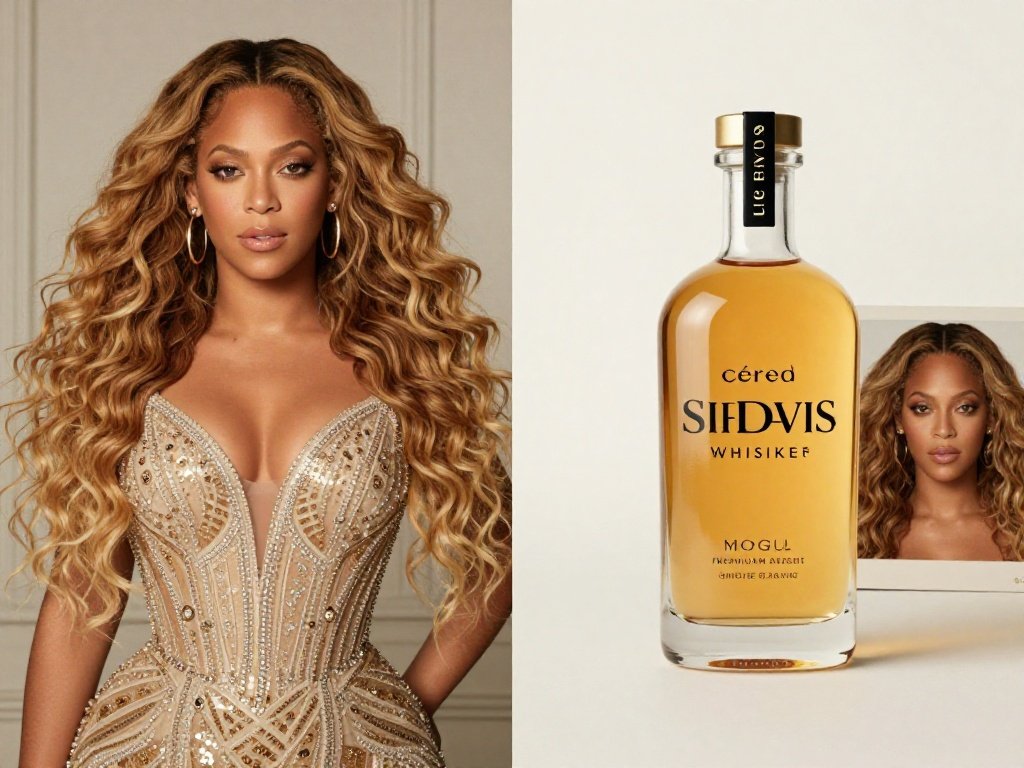 Beyonce business ventures Cecred hair care and SirDavis premium whiskey brands