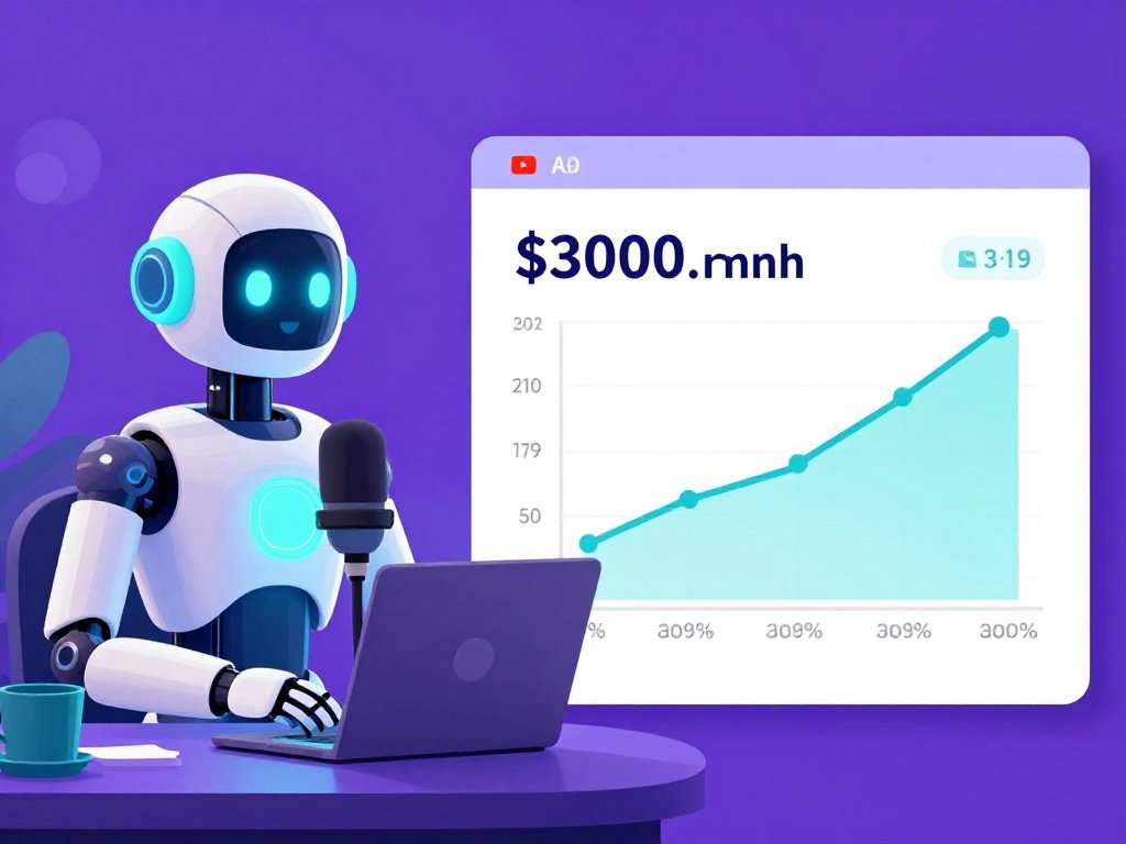 AI-powered faceless YouTube channel earning passive income using ElevenLabs and HeyGen tools