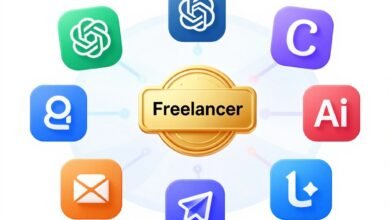 Top AI Tools Stack for Freelancers 2026 including Gemini, Claude, and Zapier.