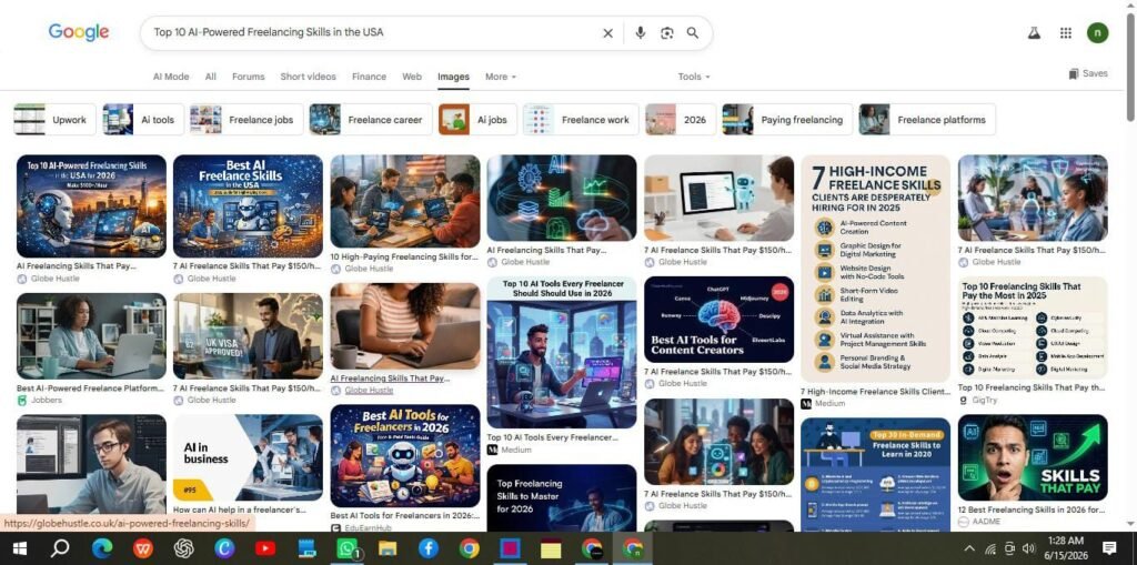 Globe Hustle images appearing in Google Images search results
