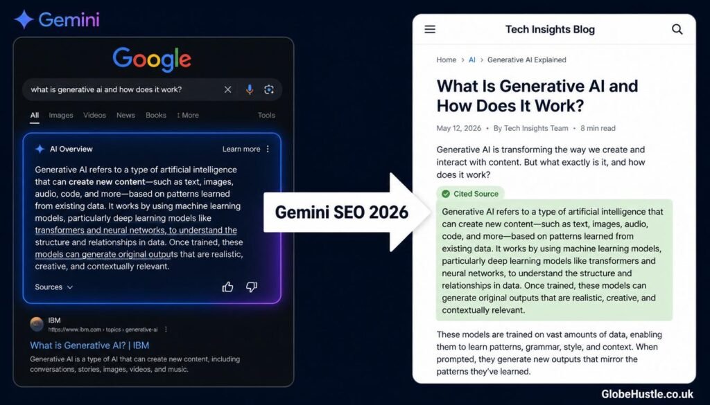 How to sell Gemini SEO services to USA and UK clients — 4-step freelance process for AI search optimisation in 2026