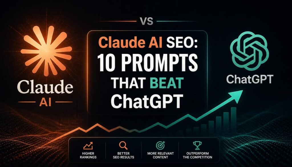 Claude AI SEO prompts comparison with ChatGPT for better Google rankings in 2026