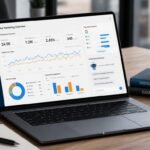 Best AI SEO tools for small business platform dashboard showing search metrics across Google and ChatGPT.