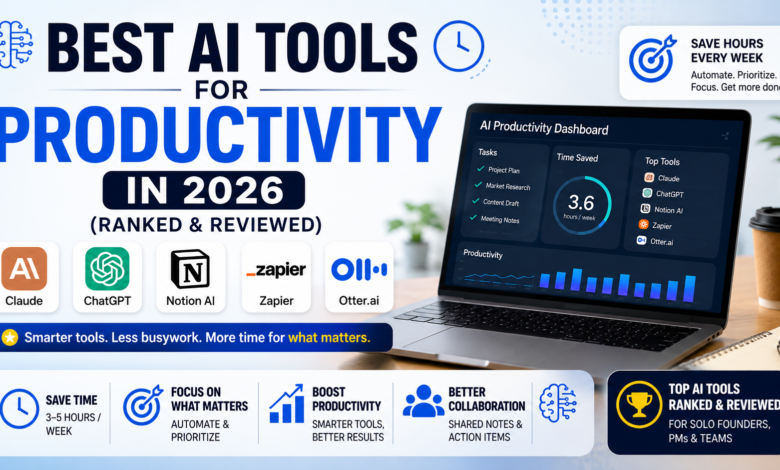 Best AI tools for productivity in 2026