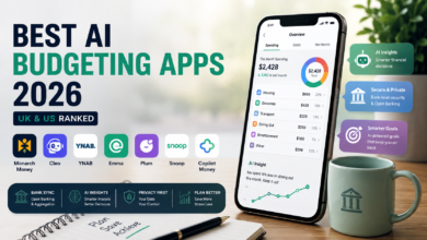 Best AI Budgeting Apps 2026 comparison for UK and US users