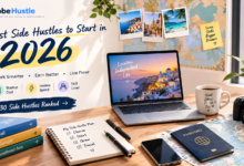 30 best side hustles 2026 ranked by startup cost, income speed, and skill level