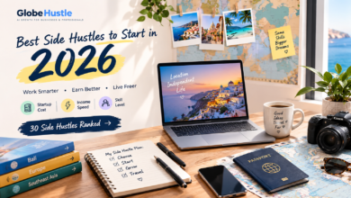 30 best side hustles 2026 ranked by startup cost, income speed, and skill level