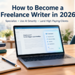 How to become a freelance writer in 2026 with tips for starting a freelance writing career
