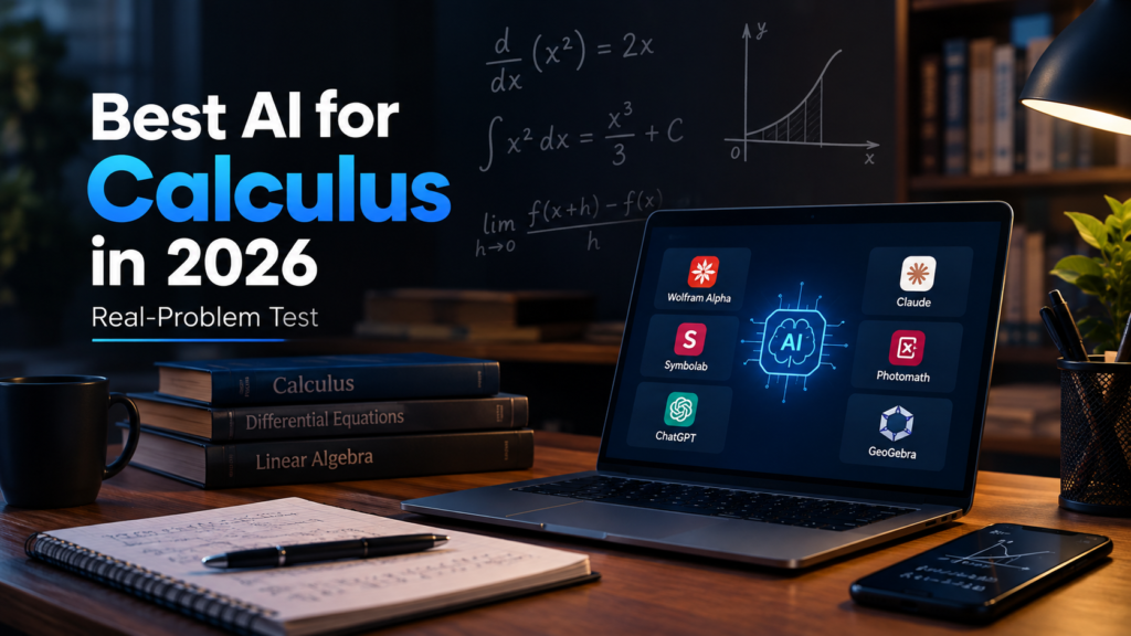 Best AI for calculus in 2026 – AI calculus tools for solving and learning calculus