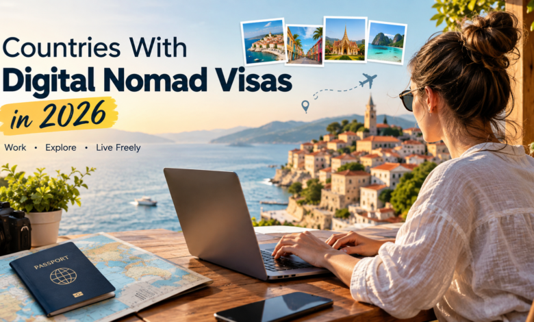 Countries with digital nomad visas in 2026 for remote workers and freelancers