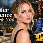 Jennifer Lawrence net worth 2026 estimated at $160 million from movies, Dior and production