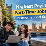 Highest paying part-time jobs in UK for international students